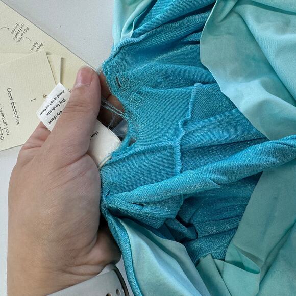 BAOBAB‎ Dress Womens Large Blue Lazuli Miamar Coverup Maxi - Picture 12 of 15